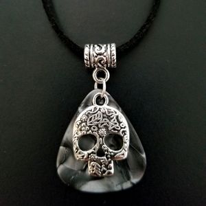 Pink Tiger Guitar Pick Necklace